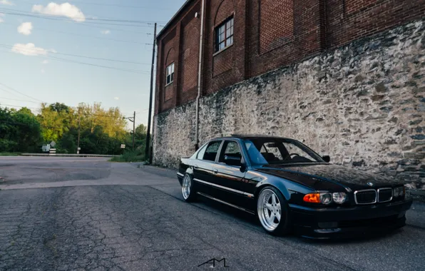 Picture BMW, stance, E38