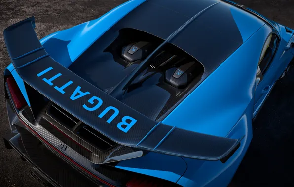 Bugatti, spoiler, hypercar, Chiron, 2020, Pur Sport