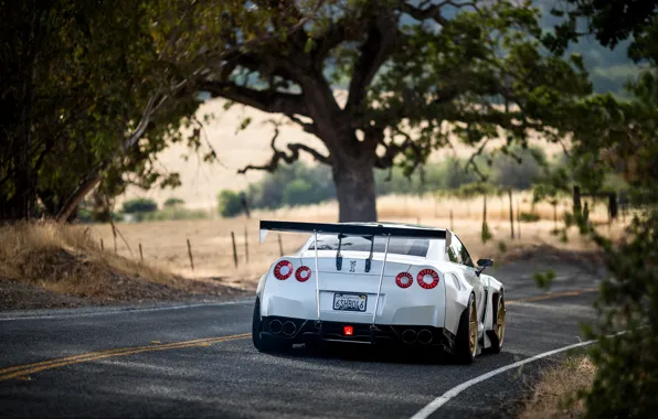 GTR, Nissan, GT-R, R35, Rocket Bunny, People, Rays Wheels, Kei Miura