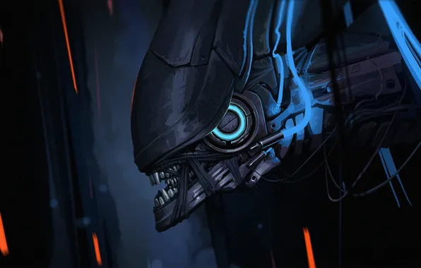 Stranger, Art, Art, Alien, Concept Art, Science Fiction, Roman Avseenko, by Roman Avseenko