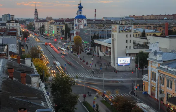 Picture the city, Church, Russia, cinema, Russia, Kaluga, Kaluga, Kirov street