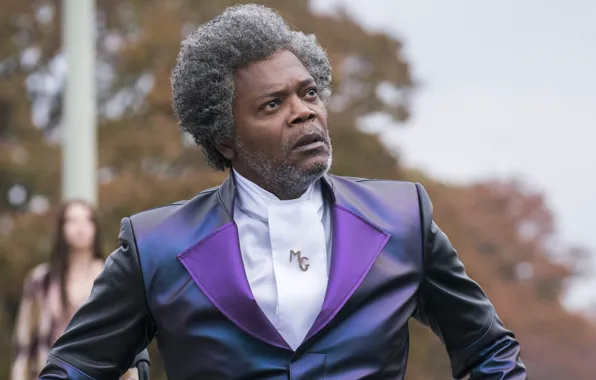 The film, Glass, costume, actor, Glass, Samuel L. Jackson, Samuel L. Jackson
