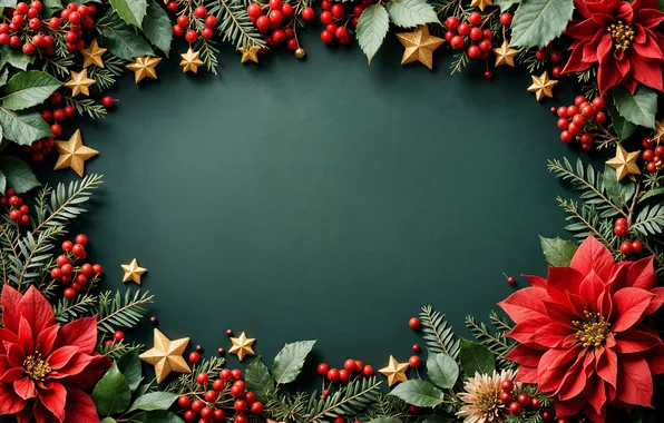 Decoration, background, balls, Christmas, New year, golden, new year, Christmas