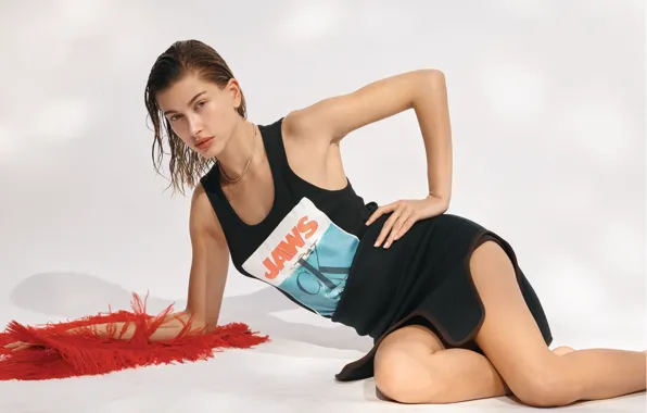 Girl, model, Hailey Baldwin