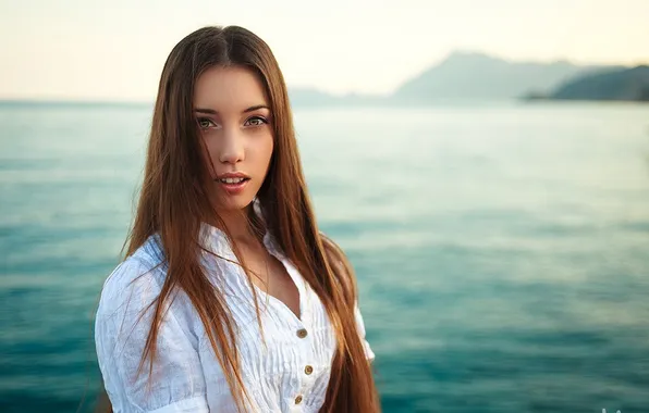 Sea, nature, Olga, Kirill Averianov