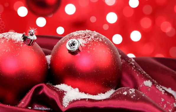 Background, mood, holiday, balls, Wallpaper, new year, celebration, Christmas decorations