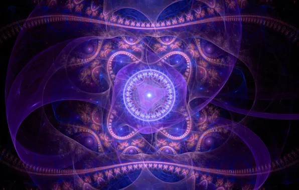 Abstraction, pattern, fractals, fractal, ornament, abstract background