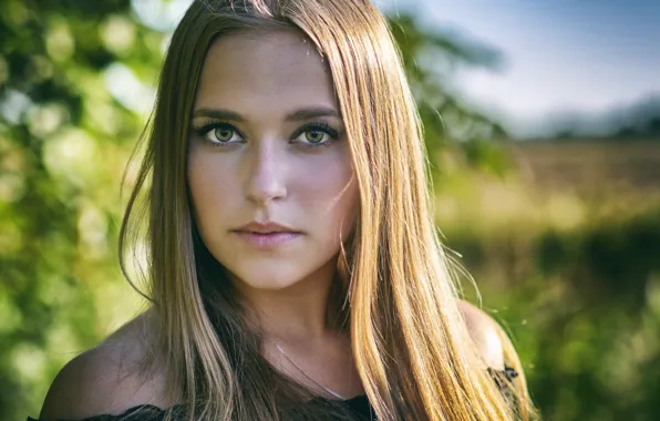 Picture girl, face, cutie