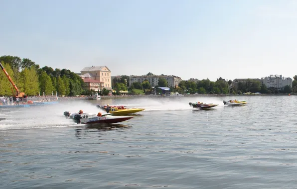 Speed, boats, race