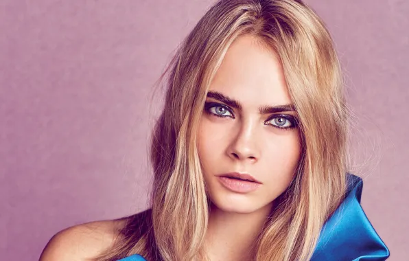 Picture look, face, model, beauty, actress, Cara Delevingne