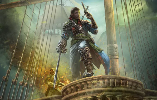Sailboat, Art Edit, Quartermaster, Quartermaster