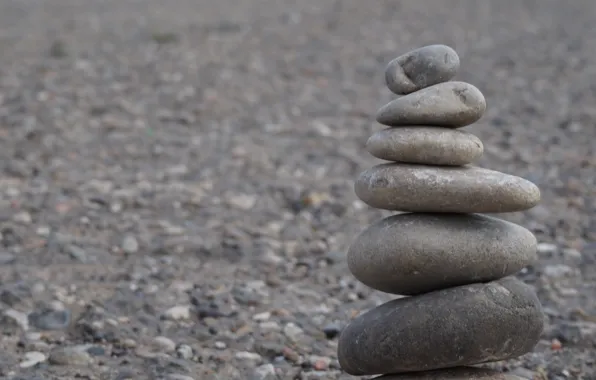 Grey, design, stone, pyramid