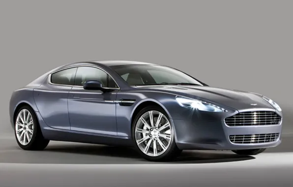 Auto, Aston Martin, dark blue
