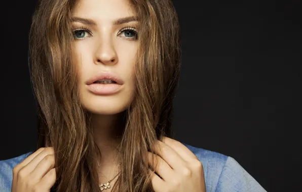 Picture model, pretty, look, female
