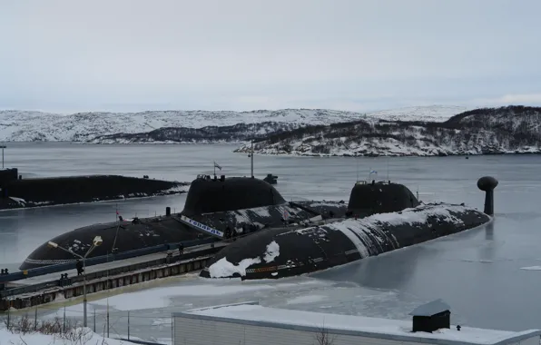 Navy, Submarine, The project 971, Submarine