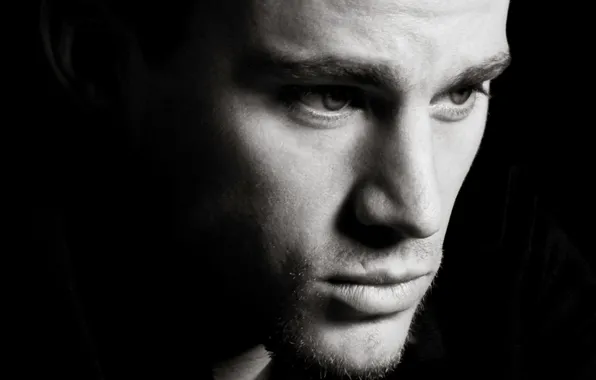 Picture eyes, lips, Channing Tatum