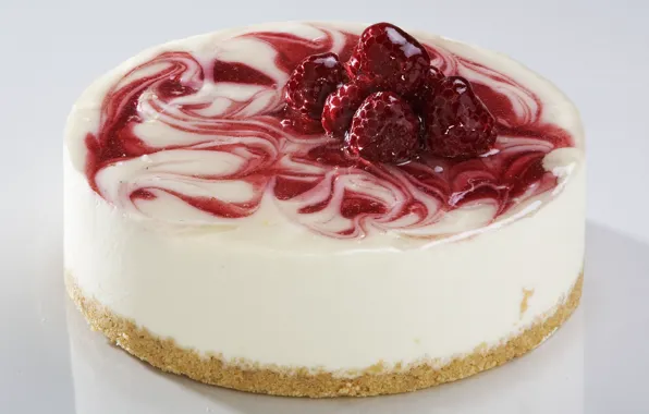 Raspberry, food, cream, cake, yummy, cream, dumb-dumb, jam