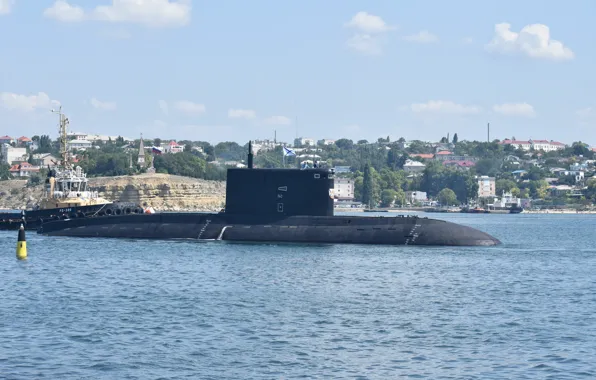 Submarine, mooring, Krasnodar