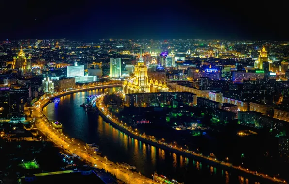 Picture night, Moscow, night, Moscow