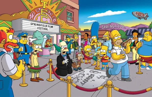 The simpsons, Figure, Homer, Maggie, Maggie, Simpsons, Bart, Art