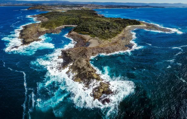 Picture landscape, nature, island, beauty