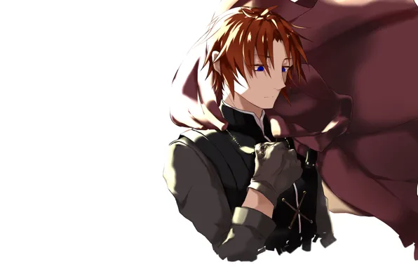 Look, anime, art, vampire, cloak, Owari no Seraph, The last Seraphim, Crowley