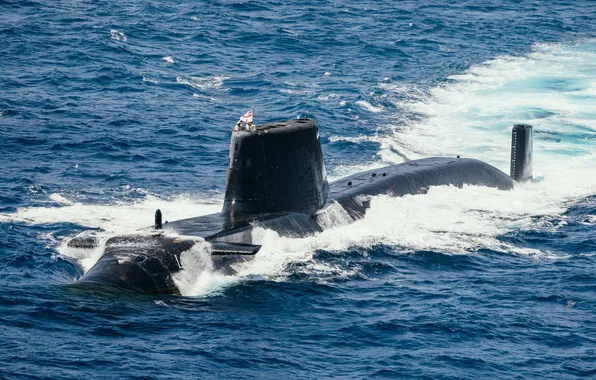 UK, nuclear submarine, HMS Astute, The Royal Navy