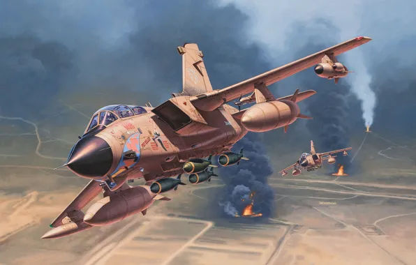 UK, fighter-bomber, fighter-interceptor, Panavia Tornado, Raf, Tornado GR Mk.1, GR.1, Tornado GR1