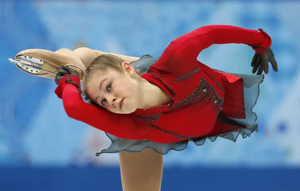Rotation, figure skating, Russia, RUSSIA, Sochi 2014, The XXII Winter Olympic Games, Sochi 2014, Yulia …