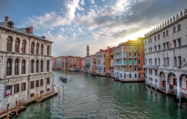 The city, Venice, Grand Canal