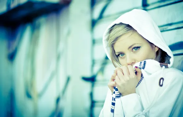 Background, portrait, hood