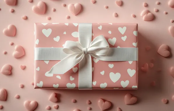 Love, holiday, heart, heart, hearts, heart, Valentine's Day, AI art