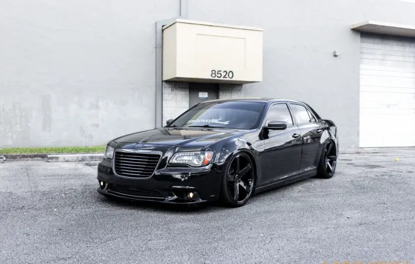 Picture Chrysler, 300C, Black, Wheels, Concave