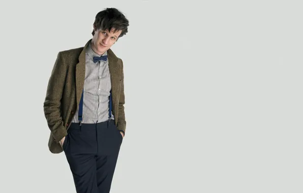 Picture look, smile, background, actor, male, shirt, Doctor Who, Doctor Who