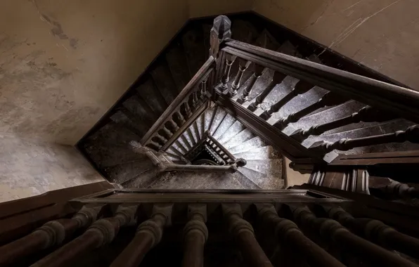 Background, wall, ladder