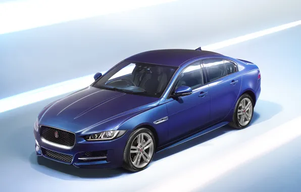 Blue, Jaguar, Sport, XE R