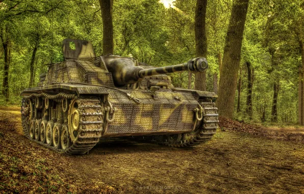 Picture war, gun, StuG III, world, Second, times, assault, Ausf G