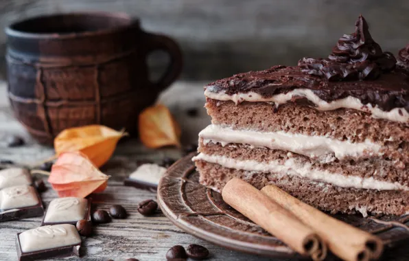 The sweetness, cake, cinnamon, coffee beans