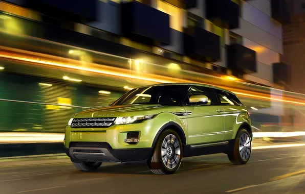 Picture SUV, Land Rover, Range Rover, speed, Evoque, land Rover