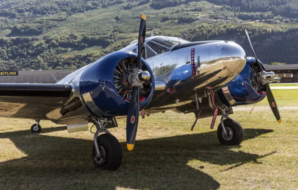 The plane, passenger, easy, C-45