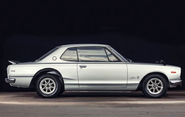 Auto, Machine, Grey, Nissan, Nissan, Car, 2000, Skyline