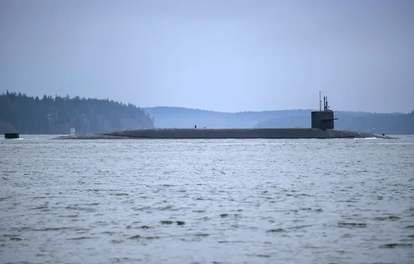 US NAVY, nuclear submarine, USS Ohio, SSGN-726