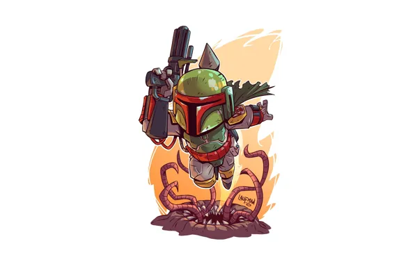 Star Wars, Boba fett, Derek Laufman