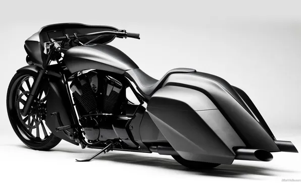 Picture black, the concept, white background, Honda, Honda, 2011 concept, Stammer