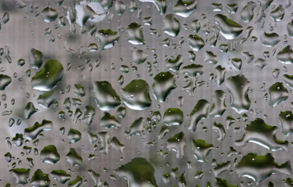 Picture glass, water, drops, wet