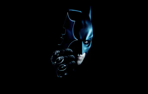 Fiction, mask, Batman, black background, The Dark Knight, poster, Batman, The dark knight