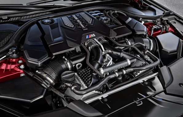 Engine, BMW, 2017, M5, F90, M5 First Edition