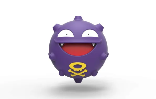 Picture ball, poison, pokemon, pokemon, poisonous, Koffing, coping, koffing