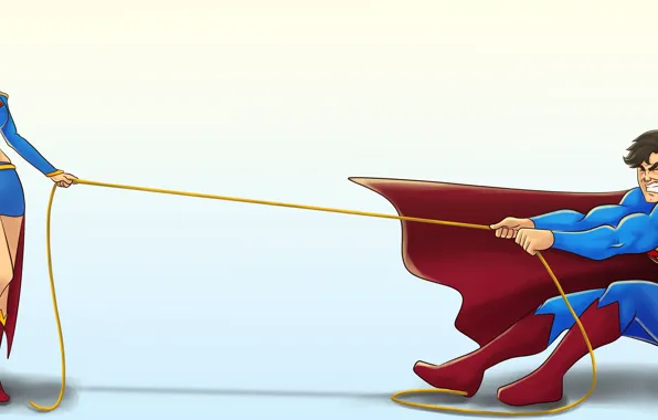 Comics, Superman, supergirl