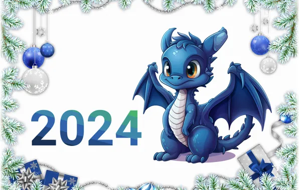 Look, dragon, figures, New year, dragon, date, symbol of the year, little dragon